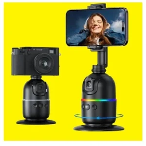 P03 AI Smart 360° Rotation Auto Face Tracking Gimbal Selfie Stick Tripod