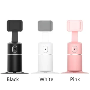 360° Rotation Phone Tripod Live Smart T2 AI Follow-Up Face Tracking Holder Stand
